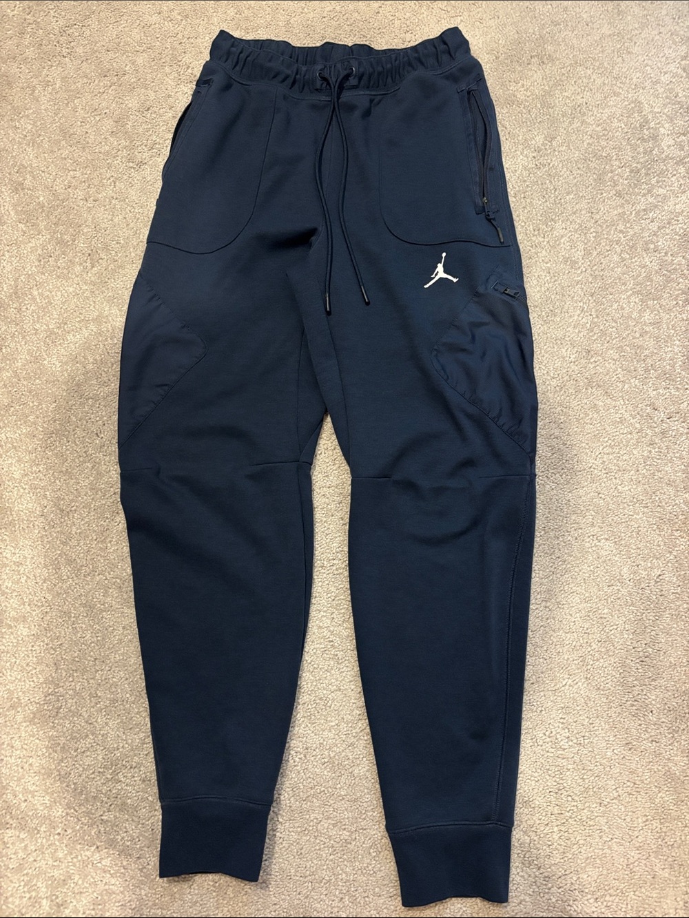 Jordan Navy Jumpman Tech Fleece Joggers